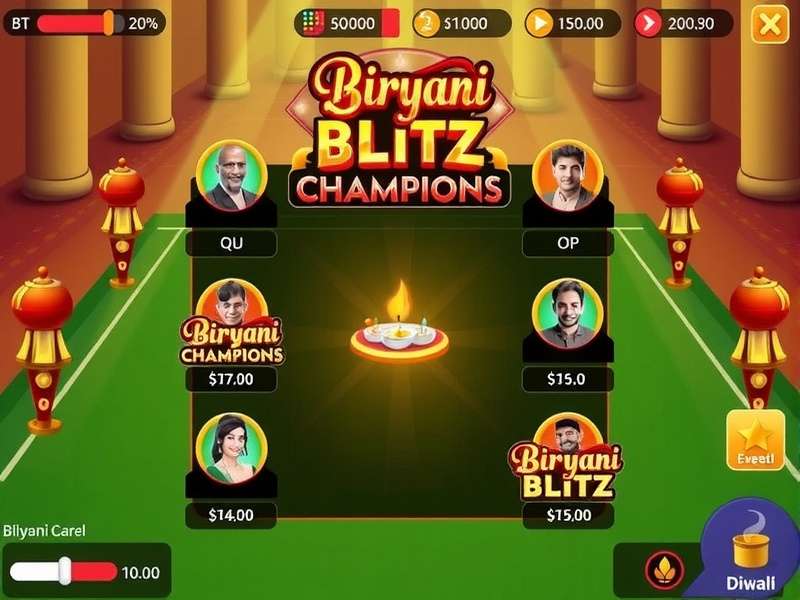 Biryani Blitz Champions Game Screenshot